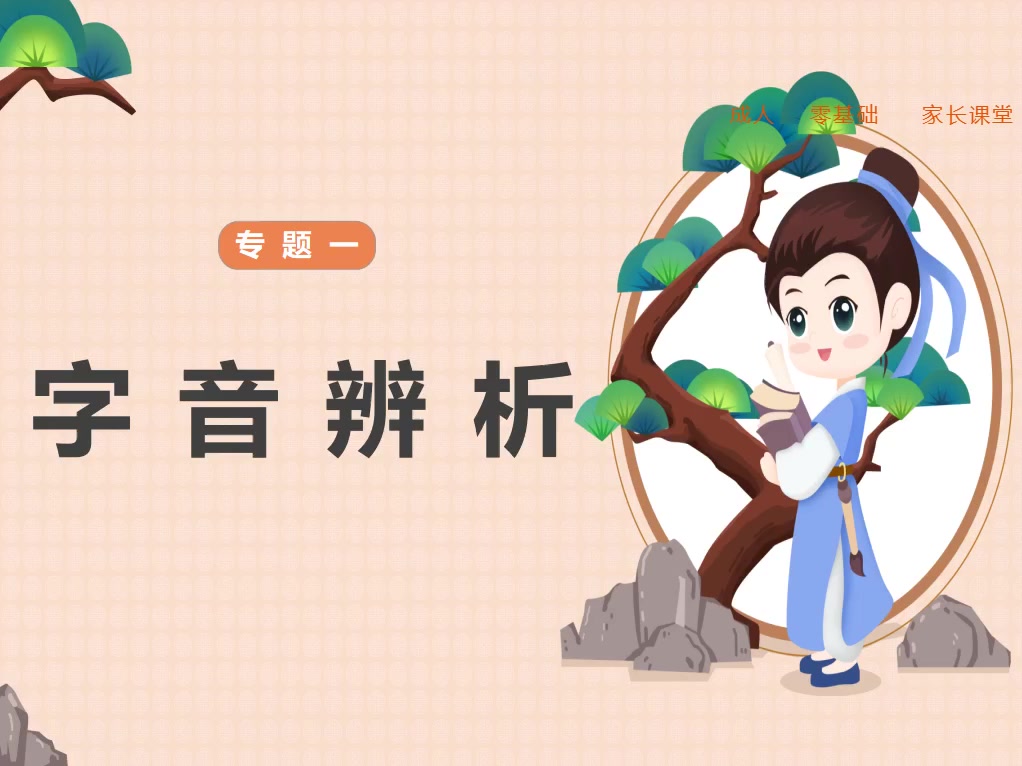 【专题一】字音辨析